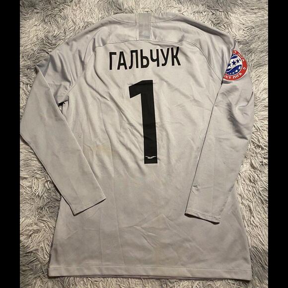 MARIUPOL Goalie/GK MATCH WORN JERSEY 2020/21 Galchuk 1 UPL Ukraine Shakhtar - Picture 2 of 9